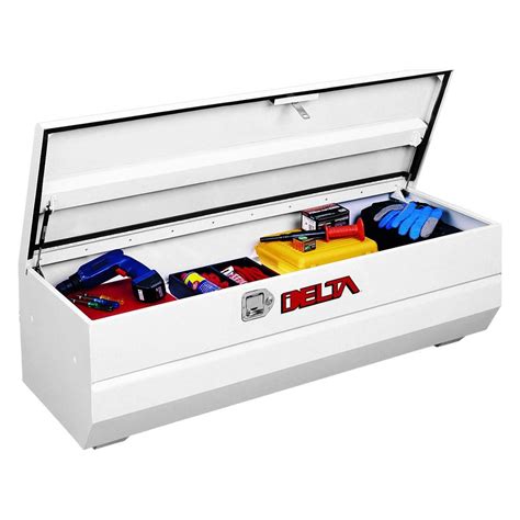 delta white steel tool box|delta tool box catalog.